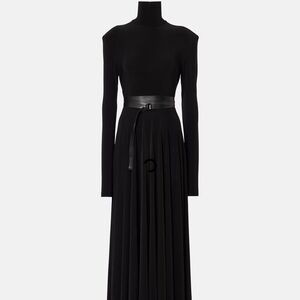 Norma Kamali Black Long Sleeve Dress